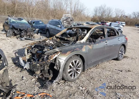 2017 Nissan Altima 2.5 Sl из США, поврежденный, VIN 1N4AL3APXHC139027